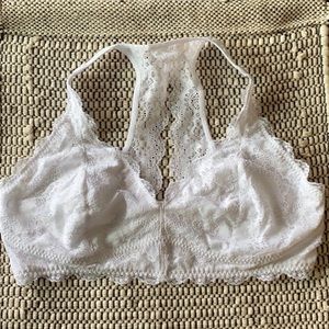 NWOT Felina White Bralette